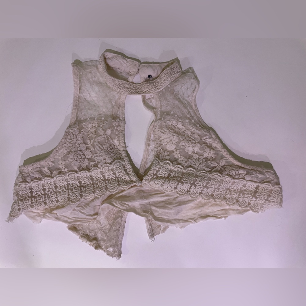 Elegant Lace Crop Top